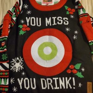 Tipsy Elves Drinking Game Sweater